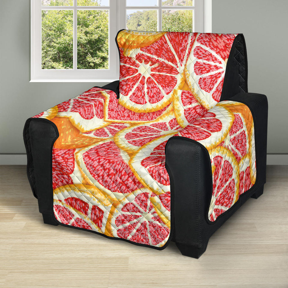 Tropical grapefruit pattern Recliner Cover Protector