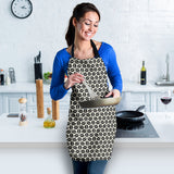 Coffee Bean Abstract Modern Pattern Adjustable Apron