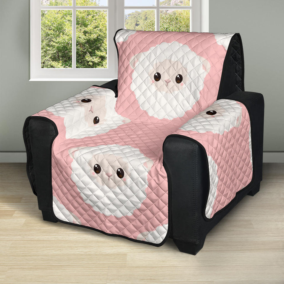 Cute sheep pattern Recliner Cover Protector