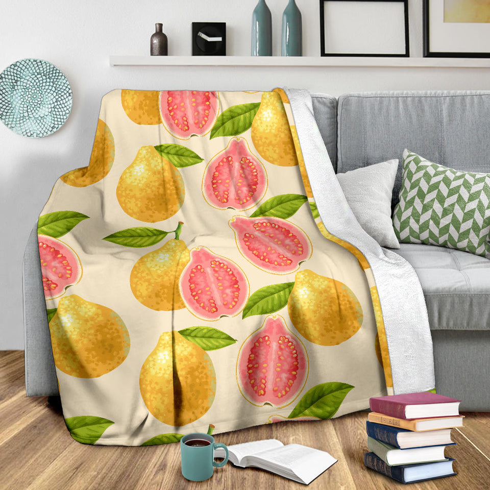 Beautiful Guava Pattern Premium Blanket