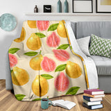 Beautiful Guava Pattern Premium Blanket