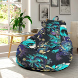 Dragon Sea Wave Pattern Bean Bag Cover