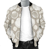 Scallop Shell Pattern Men'S Bomber Jacket