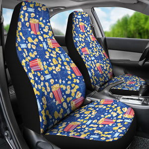 Popcorn Pattern Print Design 01 Universal Fit Car Seat Covers