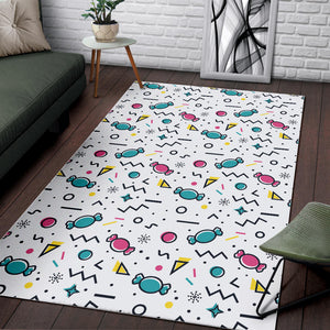 Candy Design Pattern Area Rug