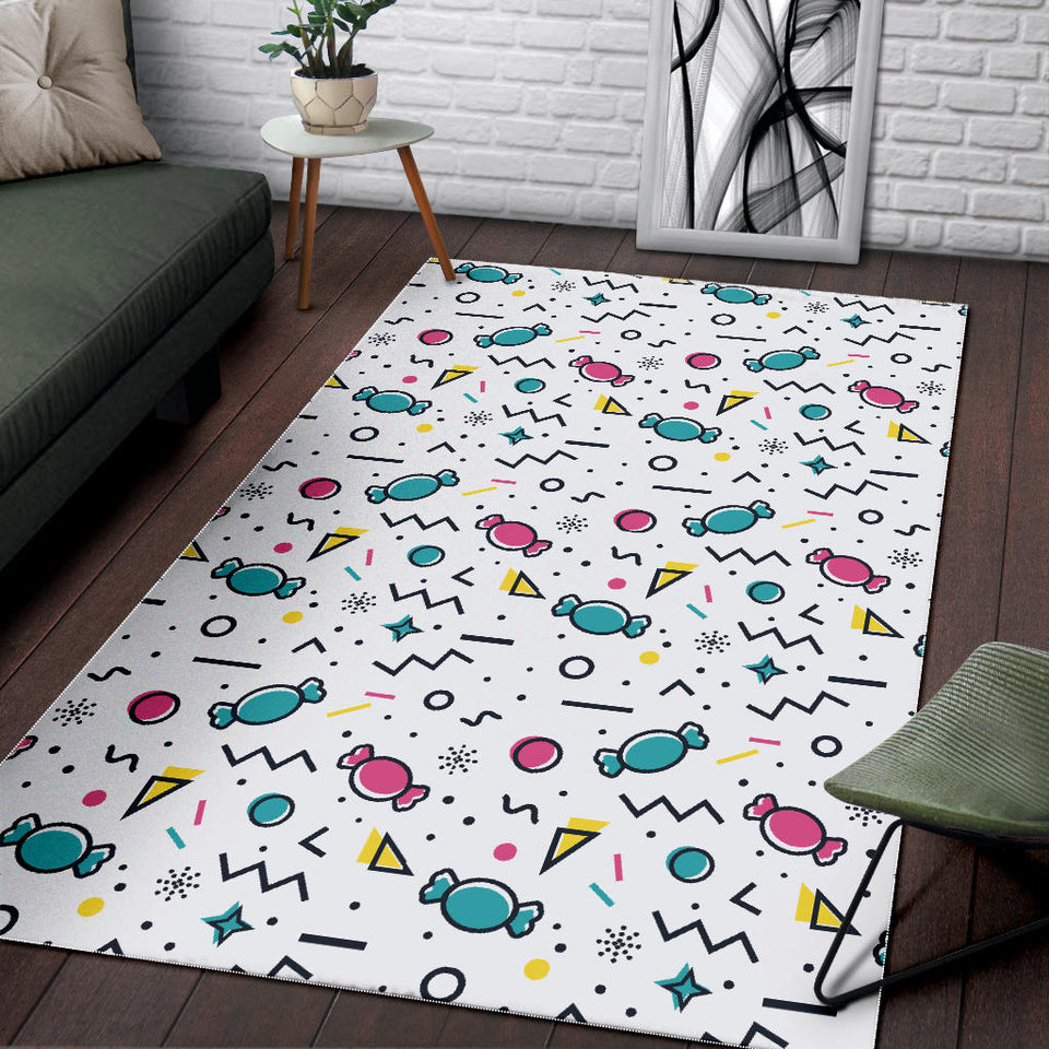 Candy Design Pattern Area Rug