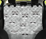 Cute Raccoons Leaves Dot Dog Car Seat Covers
