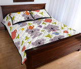 Cute koalas teapots tea Quilt Bed Set