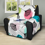 Dragonflies ginkgo leaves pattern Recliner Cover Protector