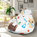 Cute Chihuahua Dog Pattern Bean Bag Cover