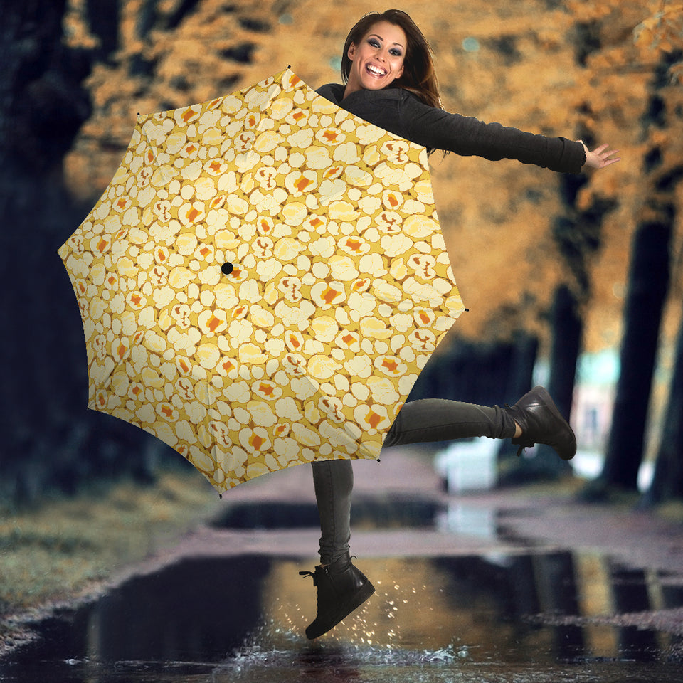 Popcorn Pattern Print Design 04 Umbrella