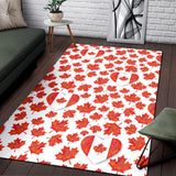 Canada Pattern Print Design 02 Area Rug