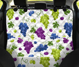Grape Pattern Dog Car Seat Covers