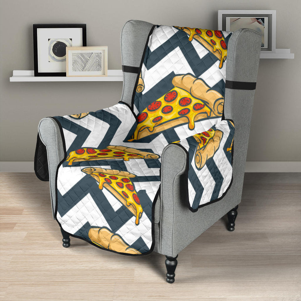 Pizza design pattern Chair Cover Protector