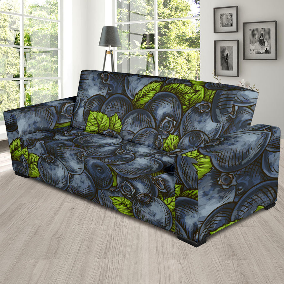 Blueberry Pattern Sofa Slipcover