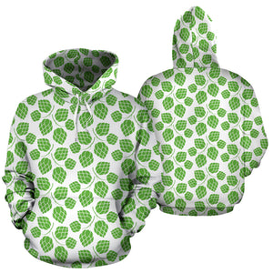 Hop Pattern Background Men Women Pullover Hoodie