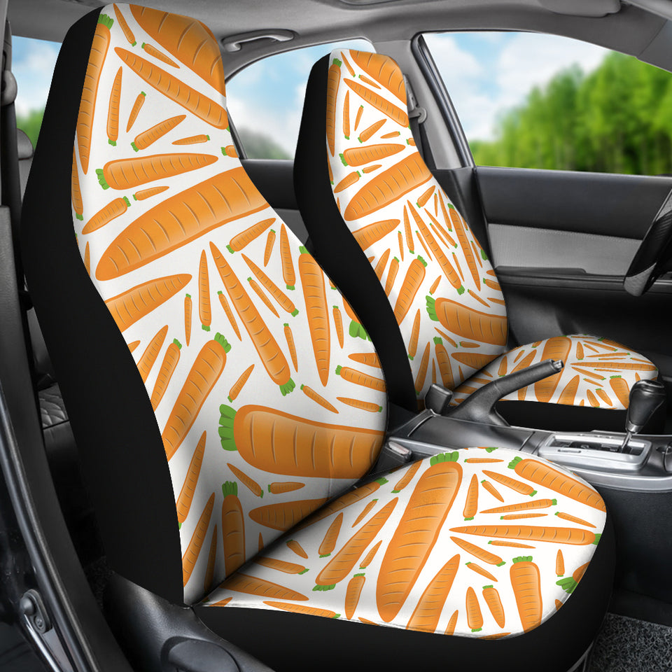 Carrot Pattern Print Design 02 Universal Fit Car Seat Covers