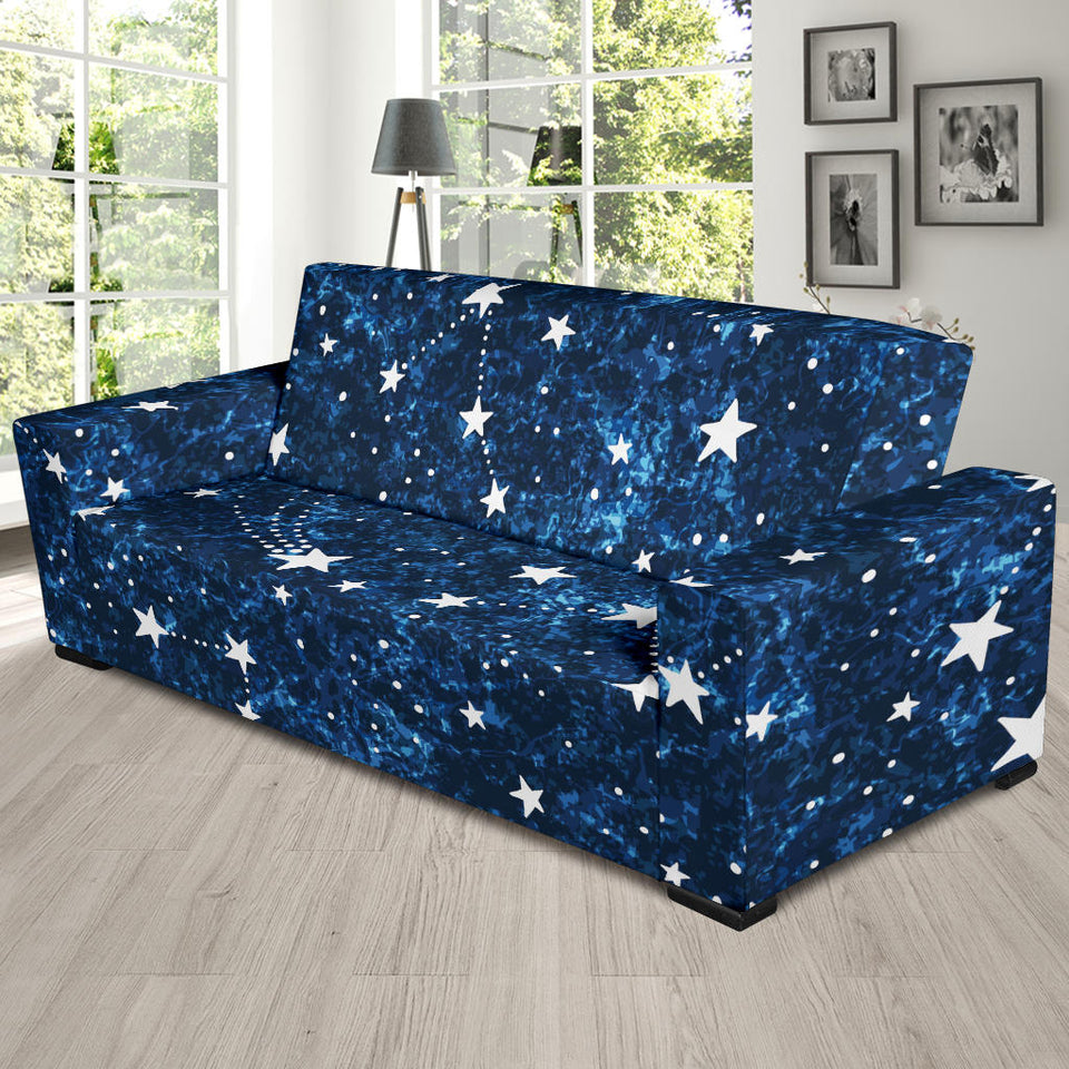 Night Sky Star Pattern Sofa Slipcover