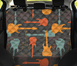 Electric Guitars Pattern Dog Car Seat Covers