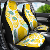 Lemon Design Pattern Universal Fit Car Seat Covers