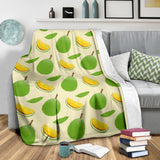 Durian Pattern Premium Blanket