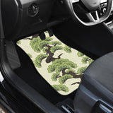 Bonsai Pattern Front And Back Car Mats