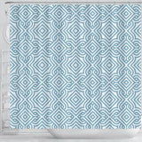 Arabic Pattern Shower Curtain Fulfilled In US