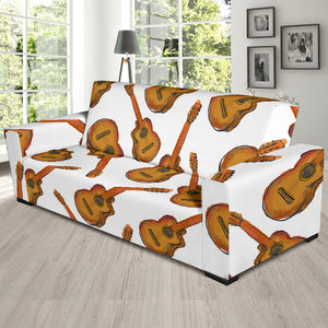 Paint Guitar Pattern Sofa Slipcover