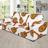 Paint Guitar Pattern Sofa Slipcover