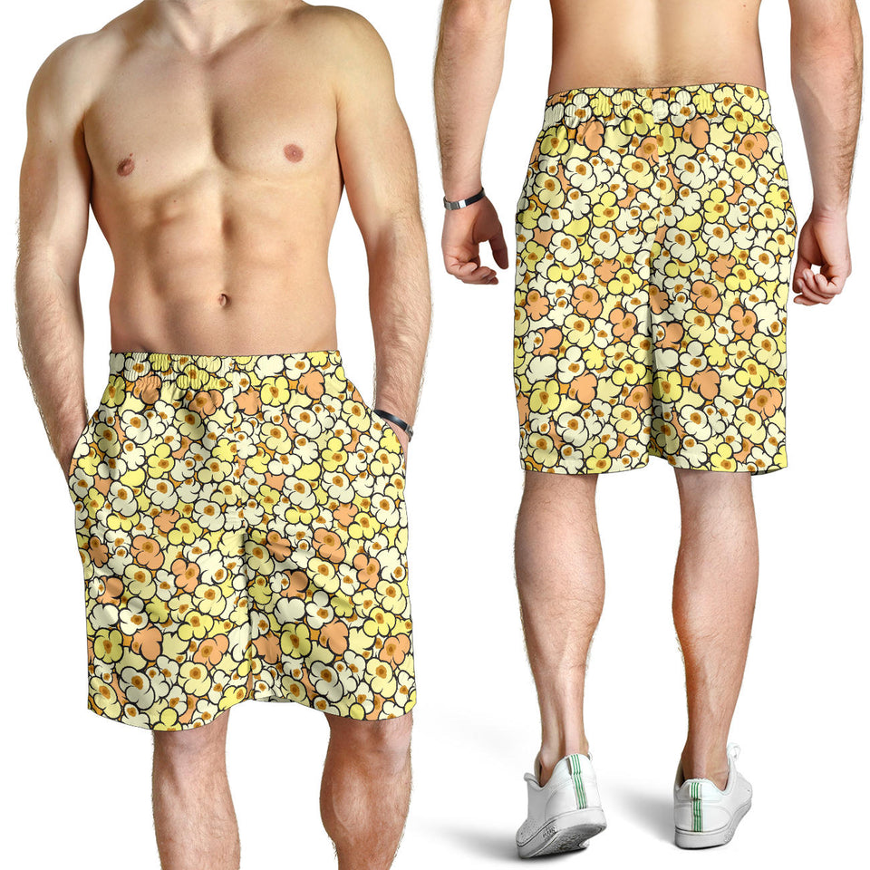 Popcorn Pattern Print Design 03 Men Shorts