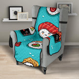 Cute sushi pattern Chair Cover Protector