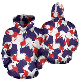 Kangaroo Australian Pattern Men Women Pullover Hoodie