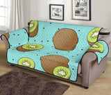 Kiwi blue background Sofa Cover Protector