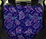 Cute Owls Pattern Boho Style Ornament Dog Car Seat Covers