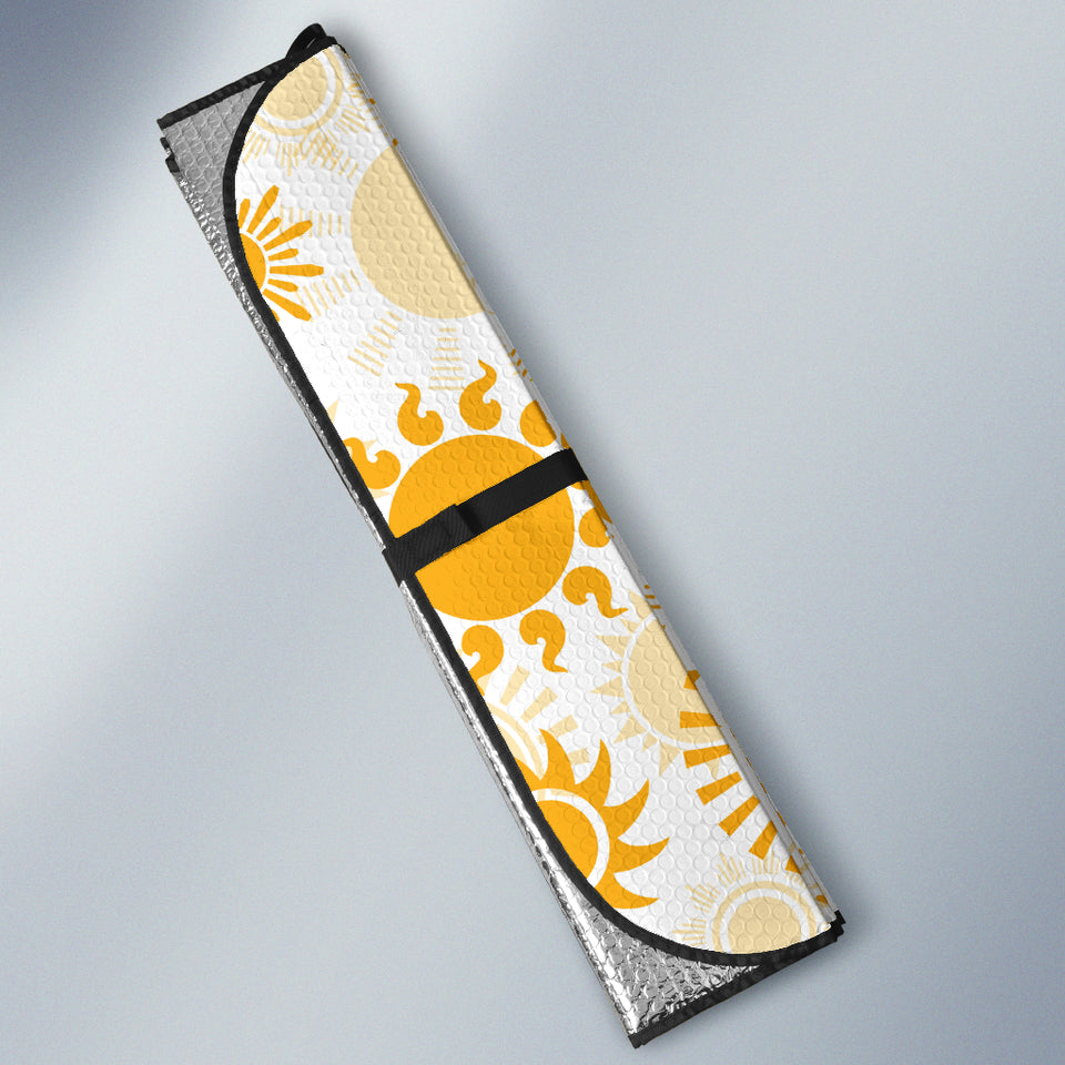 Sun Design Pattern Car Sun Shade