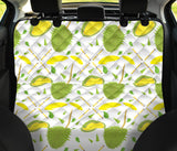 Durian Pattern Background Dog Car Seat Covers