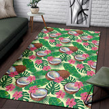 Coconut Pattern Print Design 01 Area Rug