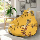 Bee Flower Pattern Bean Bag Cover