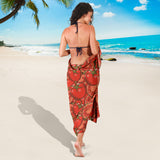 Red Tomato Pattern Sarong