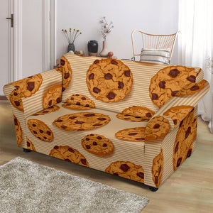 Cookie Pattern Loveseat Couch Slipcover
