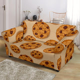 Cookie Pattern Loveseat Couch Slipcover