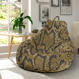 Snake Skin Pattern Bean Bag Cover