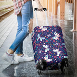 Colorful Butterfly Flower Pattern.Eps Luggage Covers