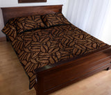 coffee bean pattern Quilt Bed Set