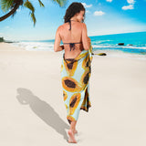Watercolor Papaya Pattern Sarong