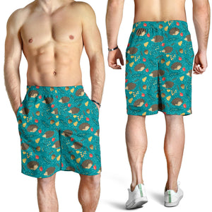 Hedgehog Pattern Print Design 01 Men Shorts