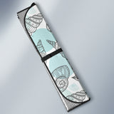 Shell Polynesian Tribal  Car Sun Shade