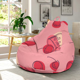 Cake Cherry Pattern Bean Bag Cover