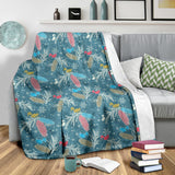 Squirrel Pattern Print Design 01 Premium Blanket