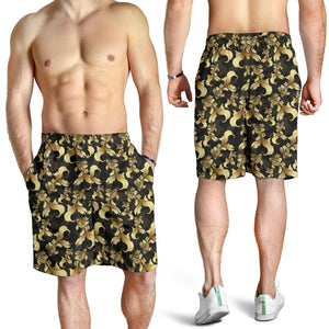 Goldfish Pattern Print Design 01 Men Shorts